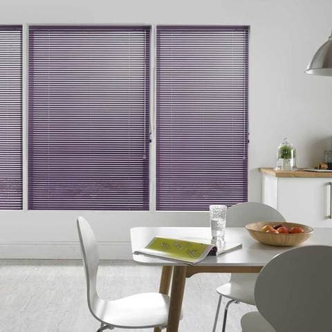 Madiba Plum Venetian Blinds W: 200cm H: 200cm