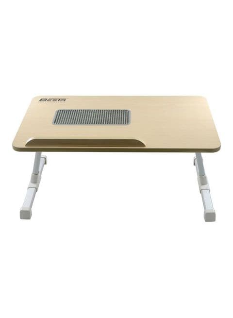 Besta Cooling Laptop Table Beige