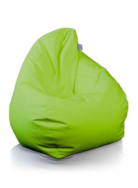 Comfy - PVC Leather Bean Bag Green