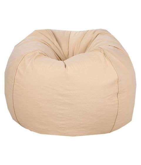 Comfy - Suede Bean Bag Beige