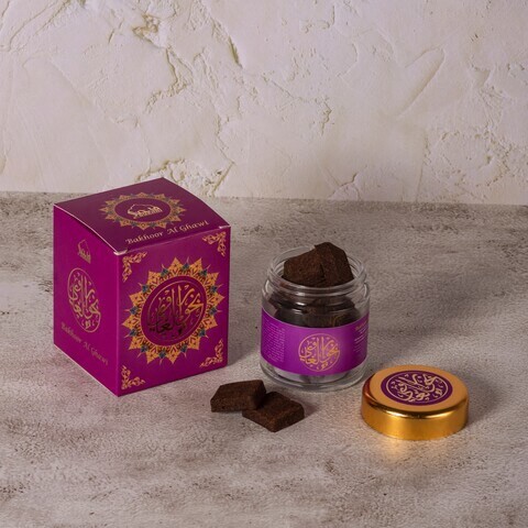 AL GHAWI BAKHOOR JAR - PURPLE - 40 G