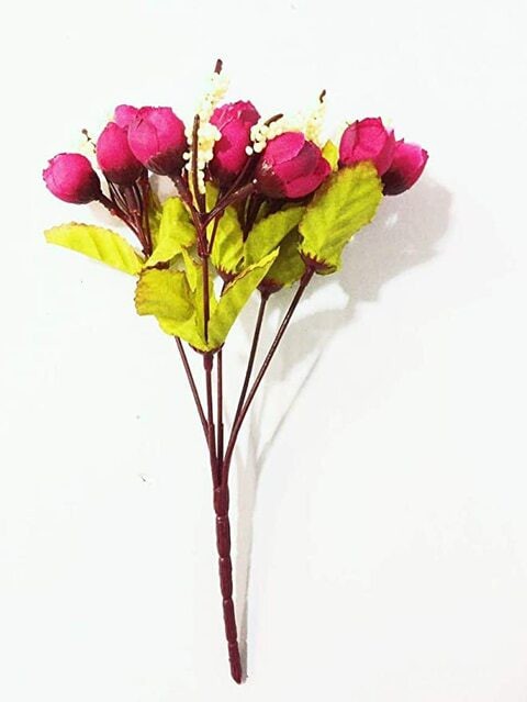 Generic - Purple Silk Small Rose Bud Artificial Flower