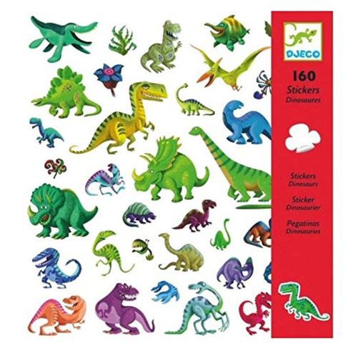 Djeco Dj08843 Stickers-Dinosaurs Novelty