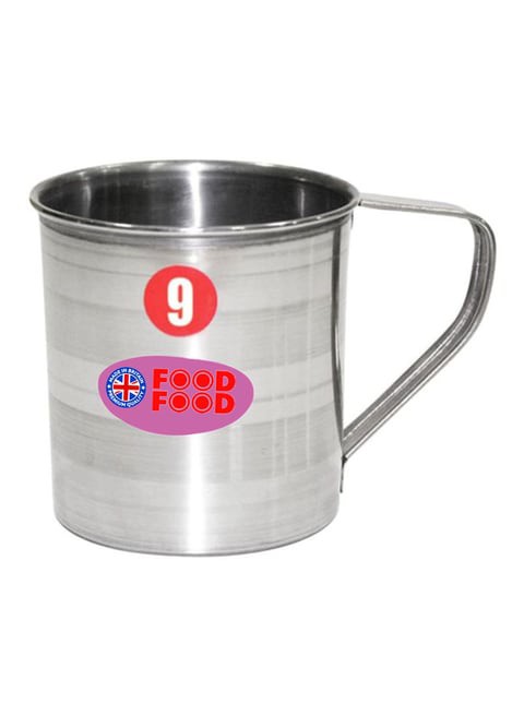 Generic Stainless Steel Mug Silver 9cm