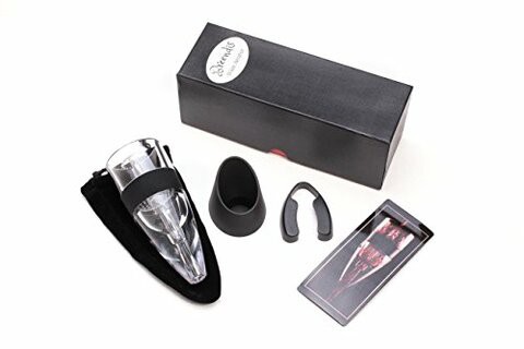 Breendis: 3-Stage Pro Wine Aerator &amp; Foil Cutter Combo