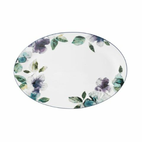 Mikasa Paradise Bloom 14-Inch Oval Platter