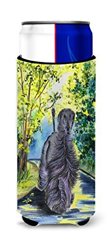 Caroline&#39;s Treasures Ss8181Muk Afghan Hound Ultra Beverage Insulators For Slim Cans, Slim Can, Multicolor