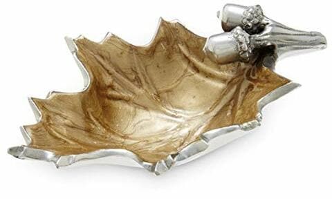 Julia Knight Oak Leaf 6 Petite Bowl, One Size, Toffee, Brown