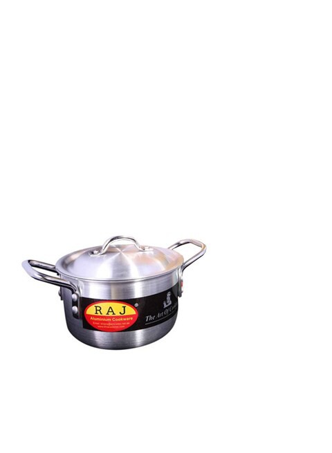 Generic 5-Piece Cooking Pot With Lid Silver