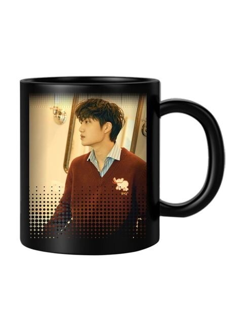 FMstyles Member Kai Printed Mug Black/Brown/Beige