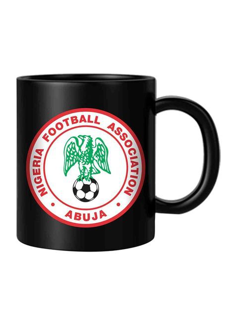 FMstyles Nigeria Football Team Fan Club Printed Mug Black/White/Red