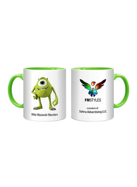 FMstyles Mike Wazowski Monsters Printed Mug Multicolour 10ounce