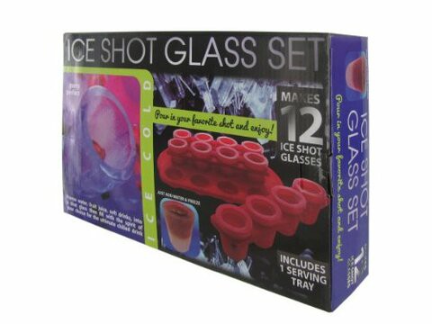 handy helpers Bulk Buys Ice Shot Glass Set