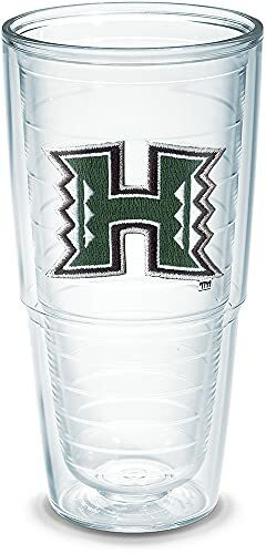 Tervis Hawaii University Emblem Individual Tumbler, 24 oz, Clear