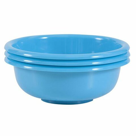 Easy Pack Plastic Bowls, 3-Pack, 125gm