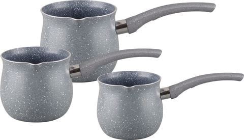 Aluminium COFFEE AND TEA POT SET 3 PCS FOR COFFEE AND TEA USES