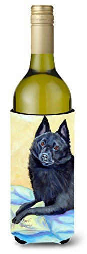 Caroline&#39;s Treasures 7152Literk Schipperke Sweet Dreams Wine Bottle Beverage Insulator Beverage Insulator Hugger, Wine Bottle, Multicolor