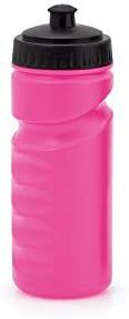 Generic 500ml Plastic Bottle Ergonomic Body Screw-On Cap Safety Dosing Device (Pink)