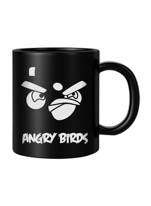 FMstyles Angry Birds Printed Mug Black/White