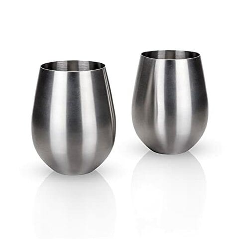 Admiral Stainless Steel Tumblers by Viski