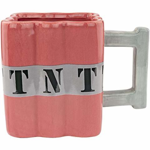 Fairly Odd Novelties Tnt Dynamite Ceramic Coffee Mug Funny Explosive Bomb Tea Cup Gift, One Size, Red