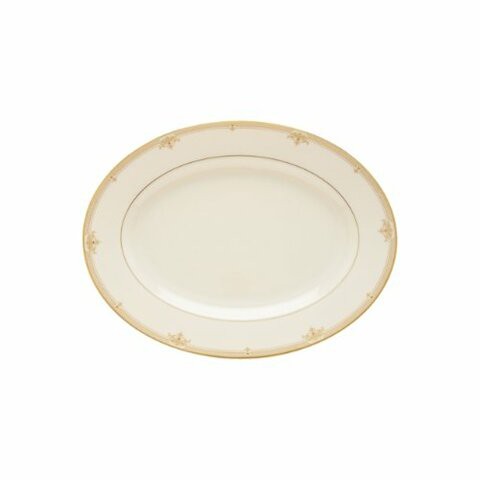 Lenox Republic 13&quot; Oval Serving Platter, White