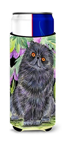 Caroline&#39;s Treasures Ss8247Muk Cat - Persian Ultra Beverage Insulators For Slim Cans, Slim Can, Multicolor