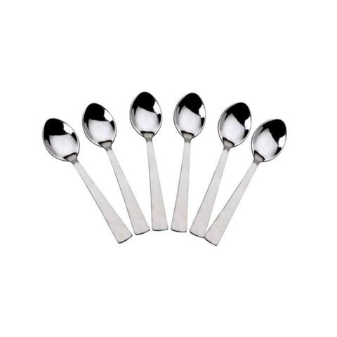 Windcera Jessica Teaspoon Set Silver 6 Count