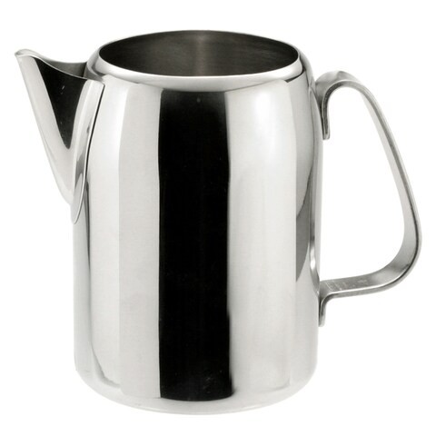 SUNNEX STAINLESS STEEL MILK JUG 33221Q, 0.6 LITRE, SILVER