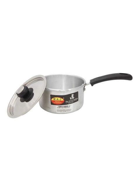 Saucepan With Lid Silver 18centimeter