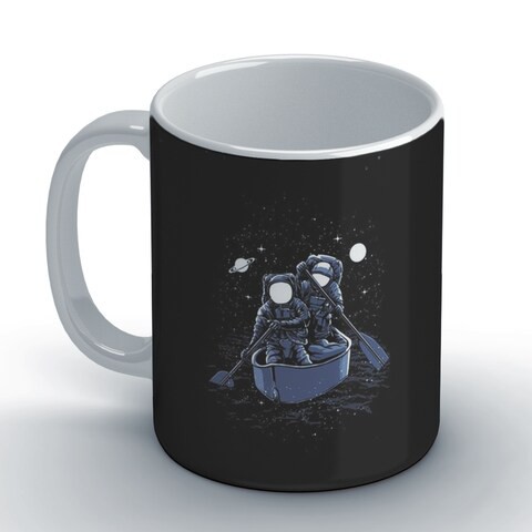 Space: Boating Astronaut Coffee Mug