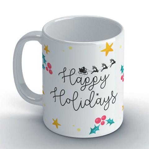 Happy Holidays Coffee Mug