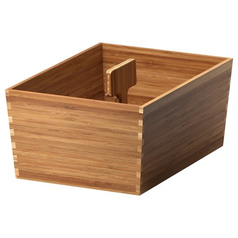 Variera - Box With Handle, Bamboo, 33X24 Cm