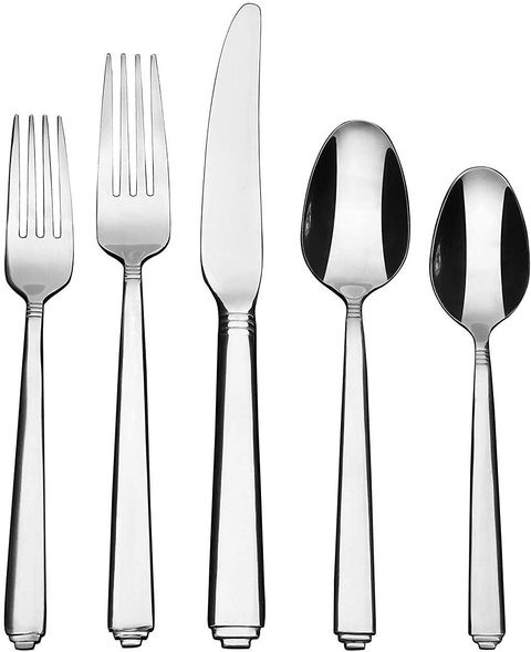 Silverware Set, 20 Pieces Flatware Set with Fork, Knife and Spoon, Service for 4 by Lorena