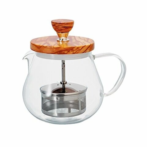 HARIO Tioru Wood Tea Kettle, 450ml