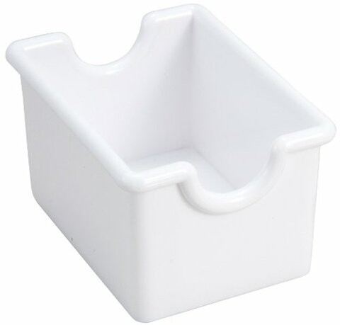 Winco 12-Piece White Sugar Packet Holder