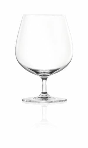 Lucaris Shanghai Soul Cognac Glass, 22-Ounce, Set of 4