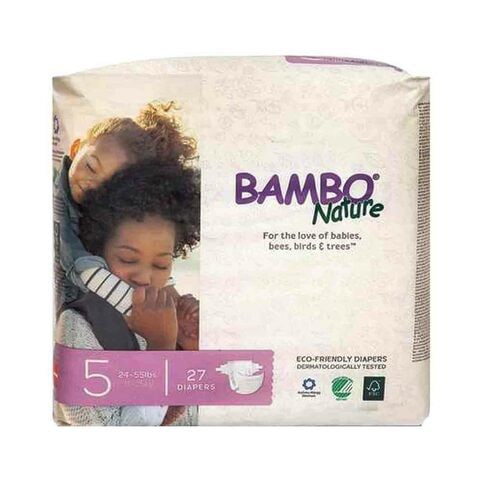 Bambo Nature Dream Diaper Size 5 12-22kg 27 Count