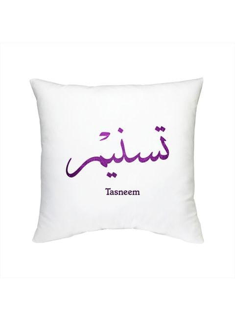 FMstyles Arabic Calligraphy Name Tasneem Cushion