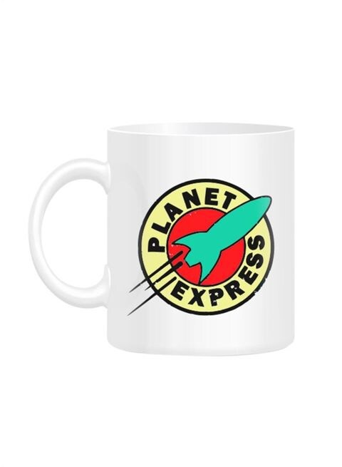 FMstyles Planet Express Printed Mug White 10 cm