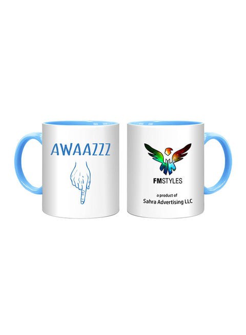 FMstyles Awaaz Nichey Printed Mug Multicolour 10ounce