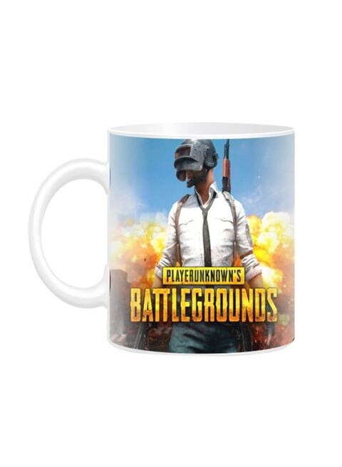 FMstyles PUBG Design Printed Mug White 10 cm