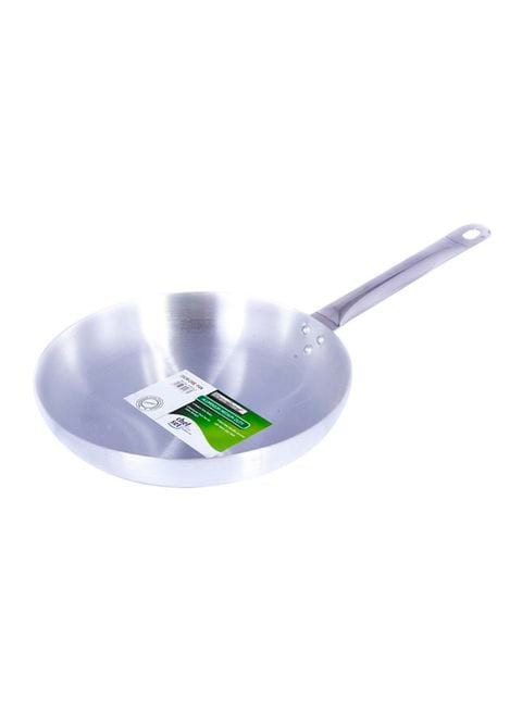 Aluminium Frying Pan Silver 30centimeter