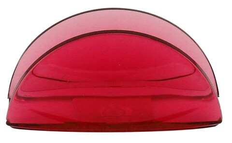 OBJE PLASTIK NAPKIN HOLDER CLASSIC, RED, POLYSTYRENE (MG-25)