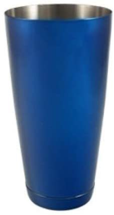 Generic Cocktail Shaker Weighted Candy Coated 28Oz (Blue)