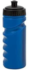 Generic 500ml Plastic Bottle Ergonomic Body Screw-On Cap Safety Dosing Device (Blue)