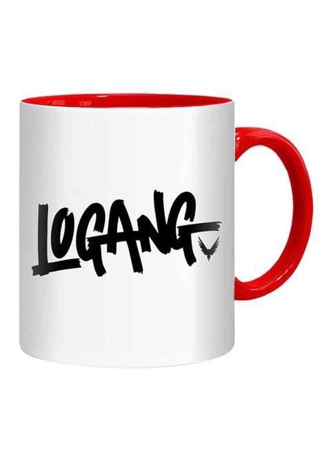 FMstyles Logang Mug White/Black/Red 10 cm