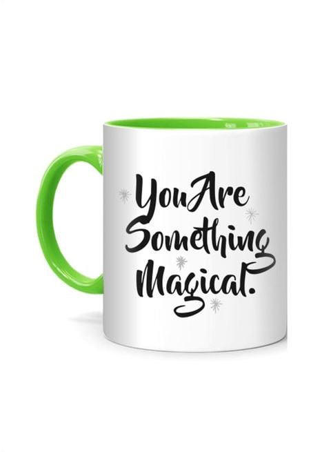 FMstyles You are something Magical Printed Mug White/Green 10 cm