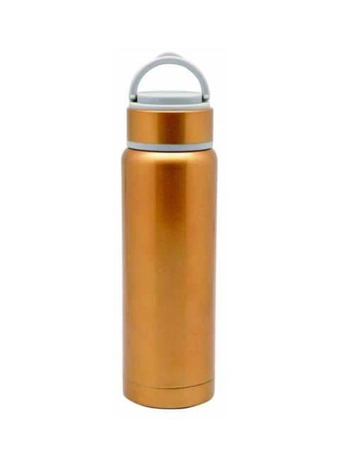 Royalford Stainless Steel Vacuum Water Bottle Orange/Silver 360ml