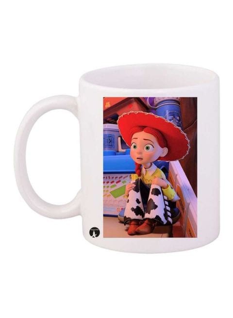 Bp Toy Story 2 Printed Mug White/Red/Black Standard Size